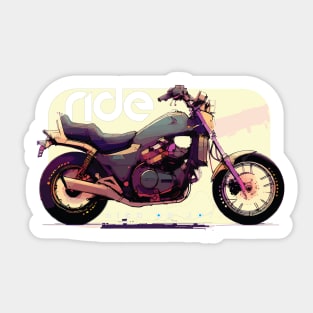 Ride honda magna 86 cyber Sticker